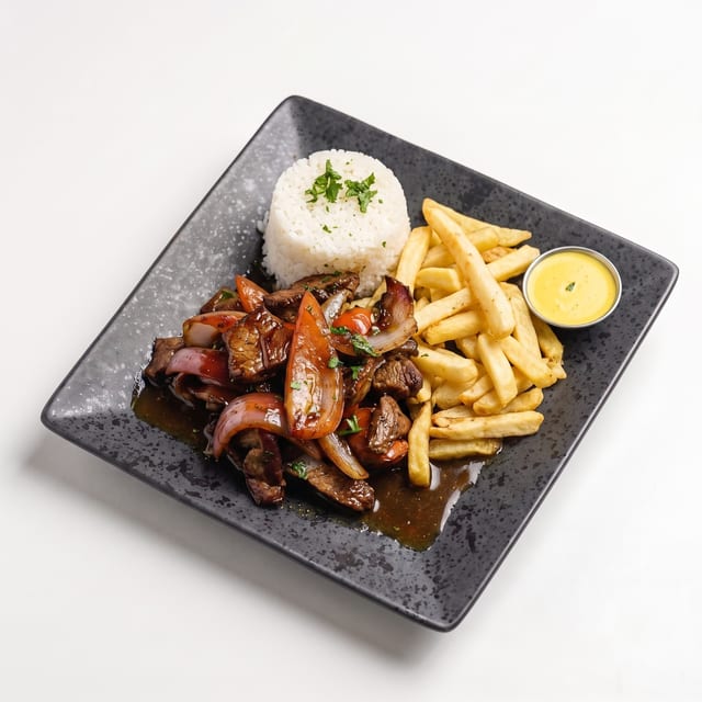 Lomo Saltado.